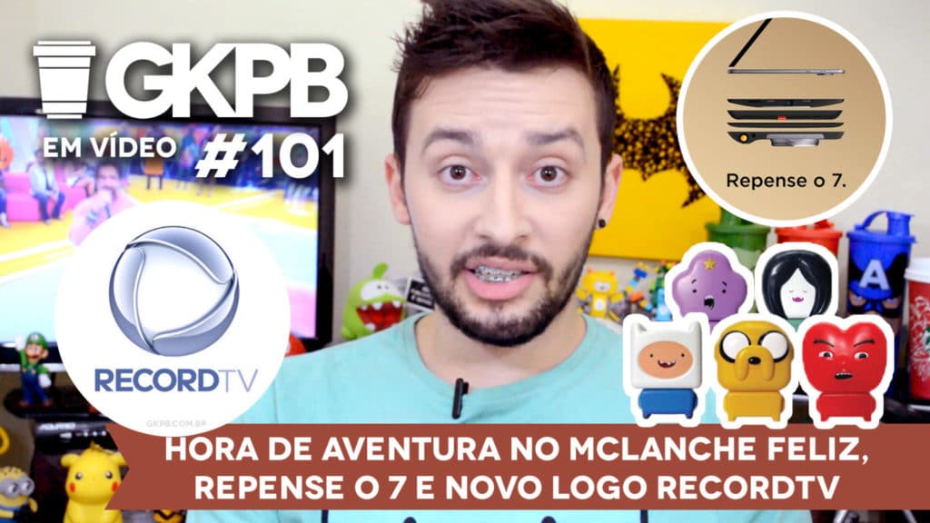 Hora De Aventura No Mclanche Feliz Repense O E Novo Logo Recordtv