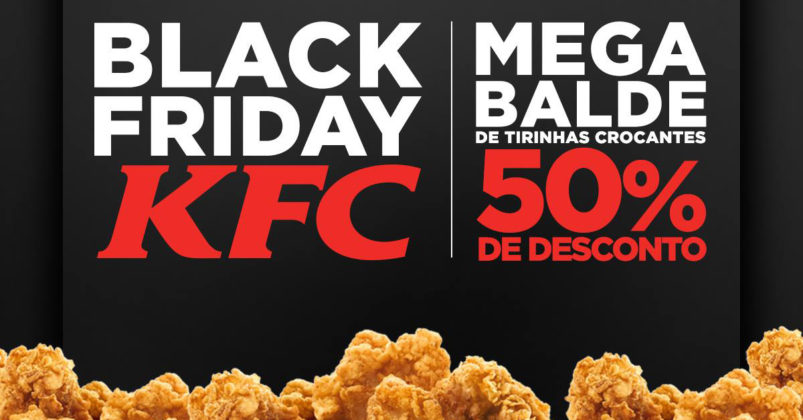 Black Friday No Kfc Oferece Balde De Frango Frito De Desconto