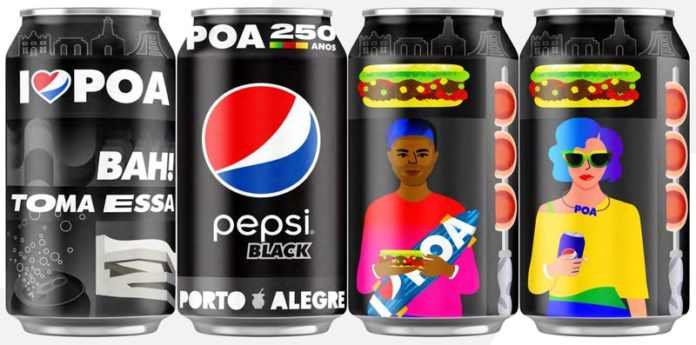 Pepsi Celebra Anos De Porto Alegre Lata Virtual Tem Tica Gkpb