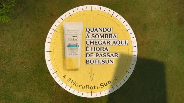 Hora BOTI SUN nova campanha do Boticário sobre a importância do filtro