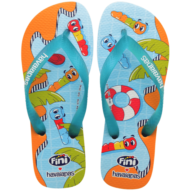 Havaianas e Fini criam coleção de chinelos aroma de bala GKPB