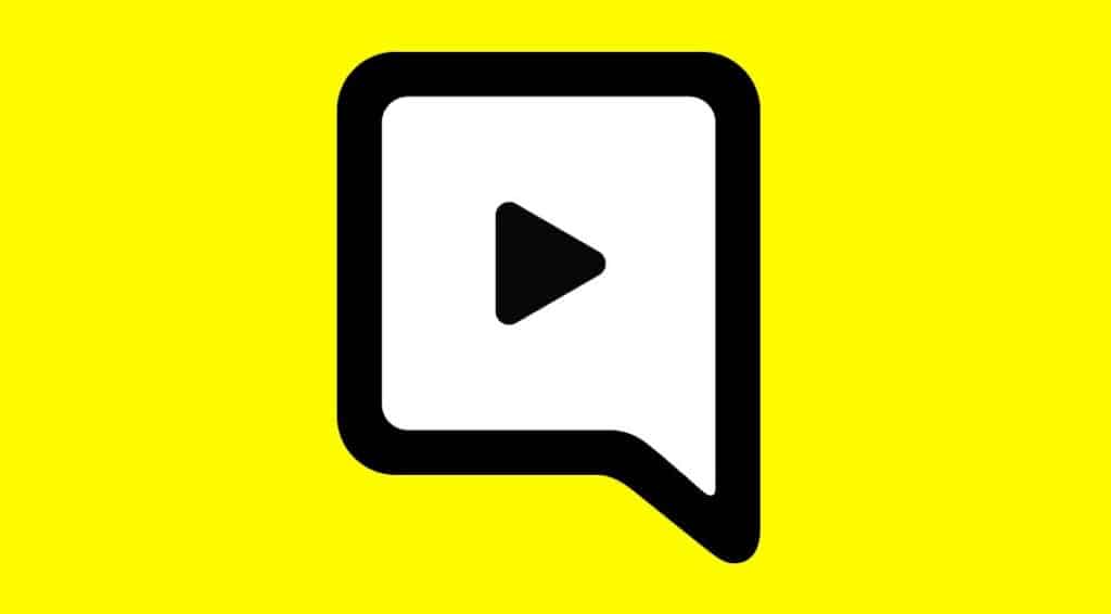 Snapchat text and video chat