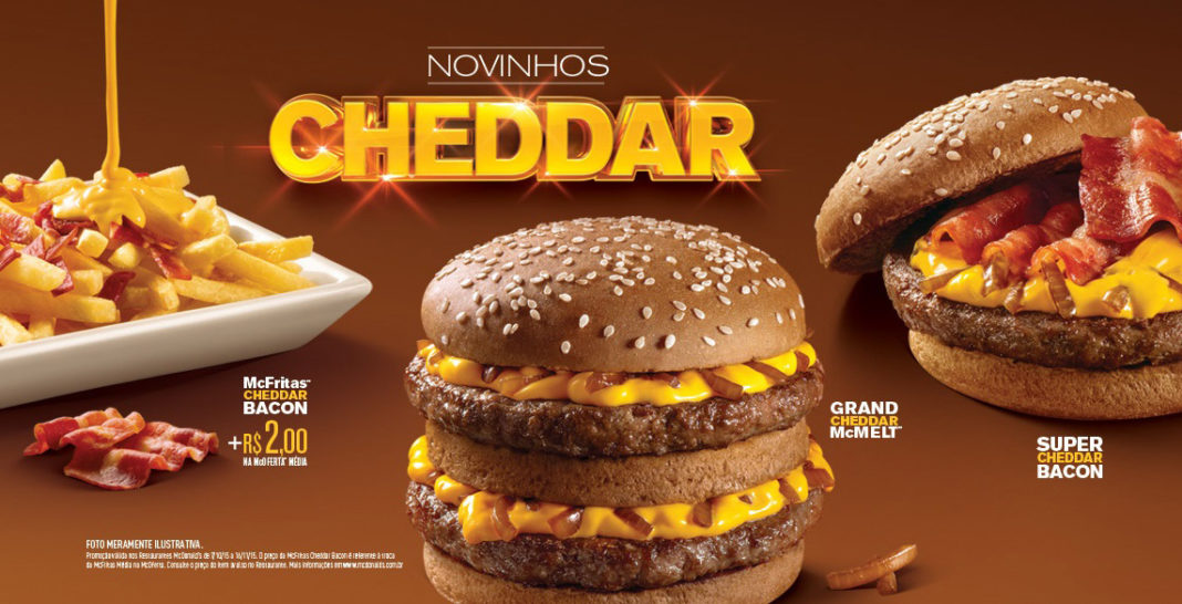 Mcdonalds Lança Grand Cheddar Mcmelt Super Cheddar Bacon E Mcfritas