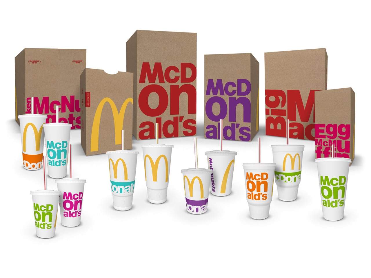 Ye cria nova embalagem para McDonald's, o que vocês acham?