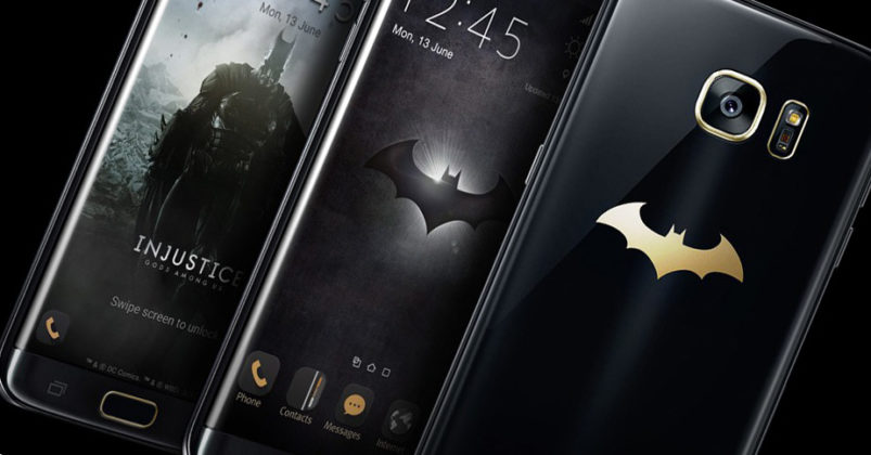 Samsung lança Galaxy S7 edge edição especial do Batman - GKPB - Geek