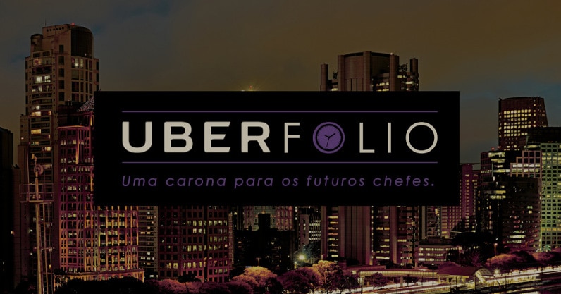 Uberfolio: criativo paga carona de Uber para publicitários avaliarem seu  porfolio - GKPB - Geek Publicitário