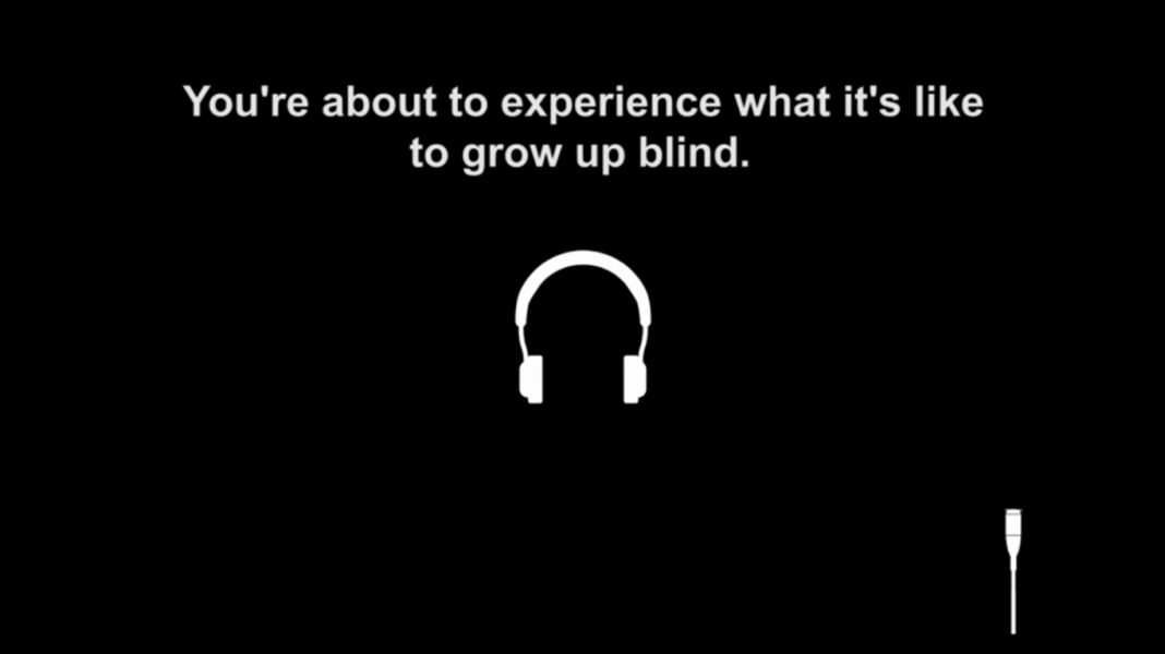 A Guide Dogs lançou uma campanha com o objetivo de promover a experiência, mesmo que por 3 minutos, de ser um deficiente visual.