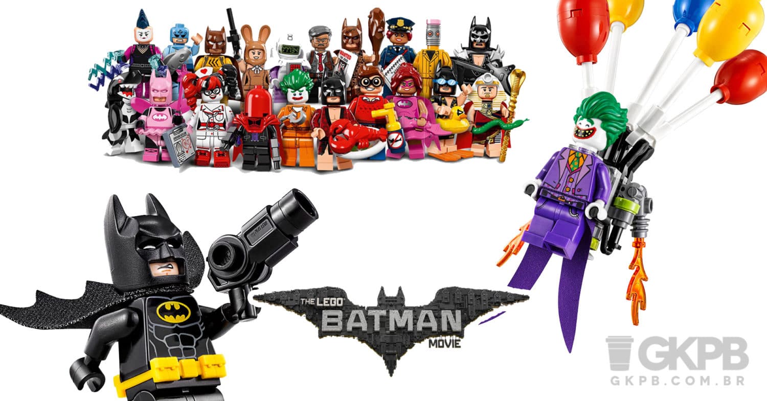 Nova linha de minifiguras 'LEGO Batman