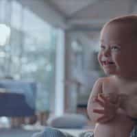 Bebê Johnson's com Síndrome de Down