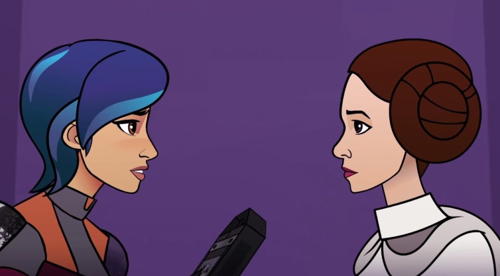 Sabine e Leia FORCES OF DESTINY