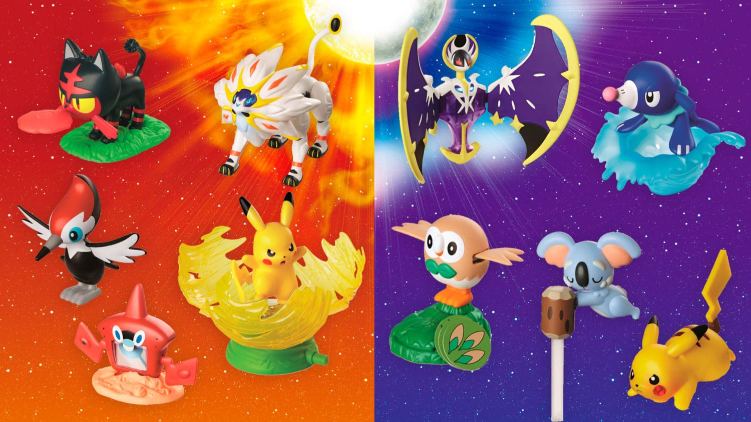 Pokémon de Sun e Moon invadirão o McLanche Feliz dos EUA em