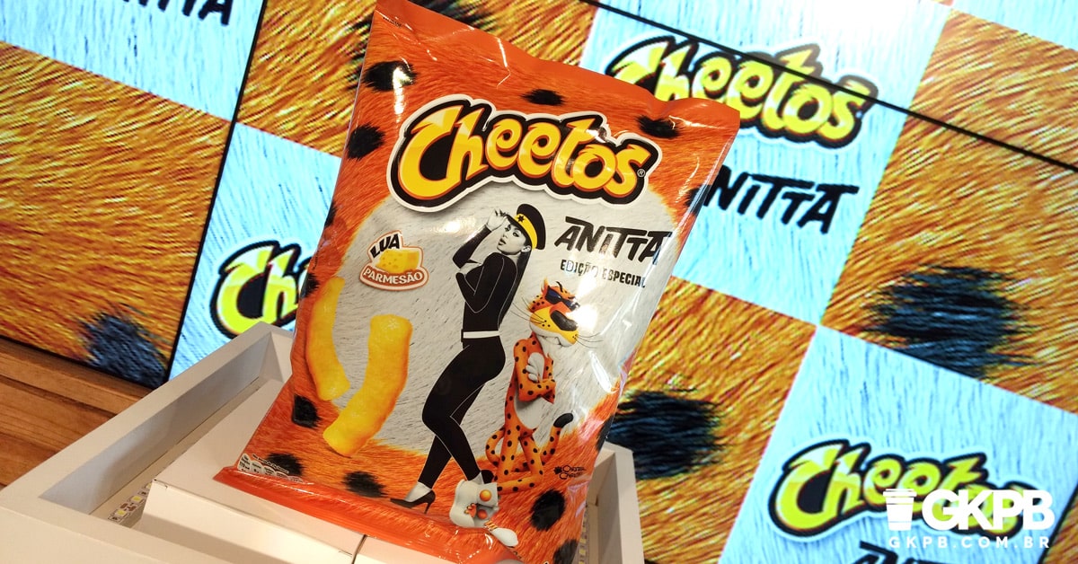 Embalagem interativa CHEETOS LEITURA