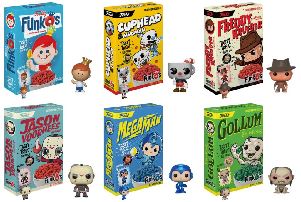 Funko anuncia o seu próprio cereal matinal - GKPB - Geek Publicitário