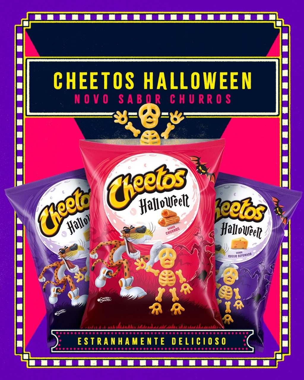 Cheetos Crunchy chega ao Brasil em duas edições: Super Cheddar e White  Cheddar - GKPB - Geek Publicitário