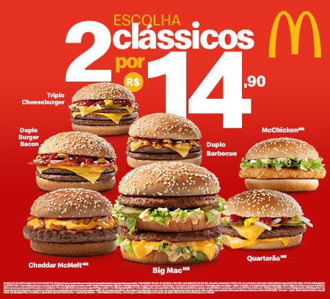 McDonald's amplia promoção de 2 clássicos - GKPB - Geek Publicitário