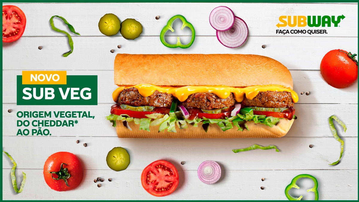 Subway Promoção Compre Um Sub de 15cm e Leve Um de 30cm