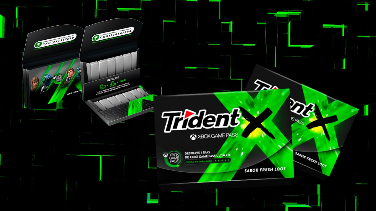 Trident faz parceria com Xbox e lança promoção para fãs de games