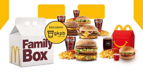 Family Box: McDonald's lança combo para a família - GKPB - Geek ...