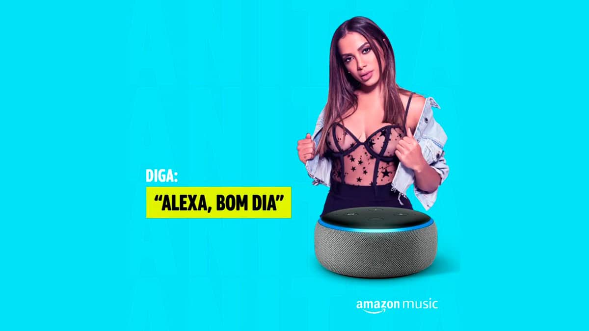 Anitta assume lugar de Alexa em ação para divulgar sua nova música 'Me  Gusta' - GKPB - Geek Publicitário