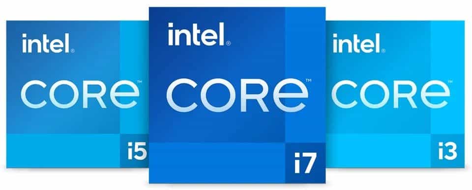 Novo logo adesivo Intel Core Inside.