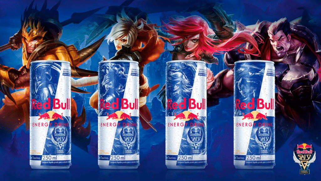 Red Bull lança novas latas de League of Legends em parceria com a Riot ...