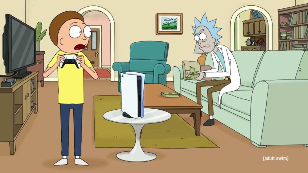 comercial-playstation-5-rick-morty