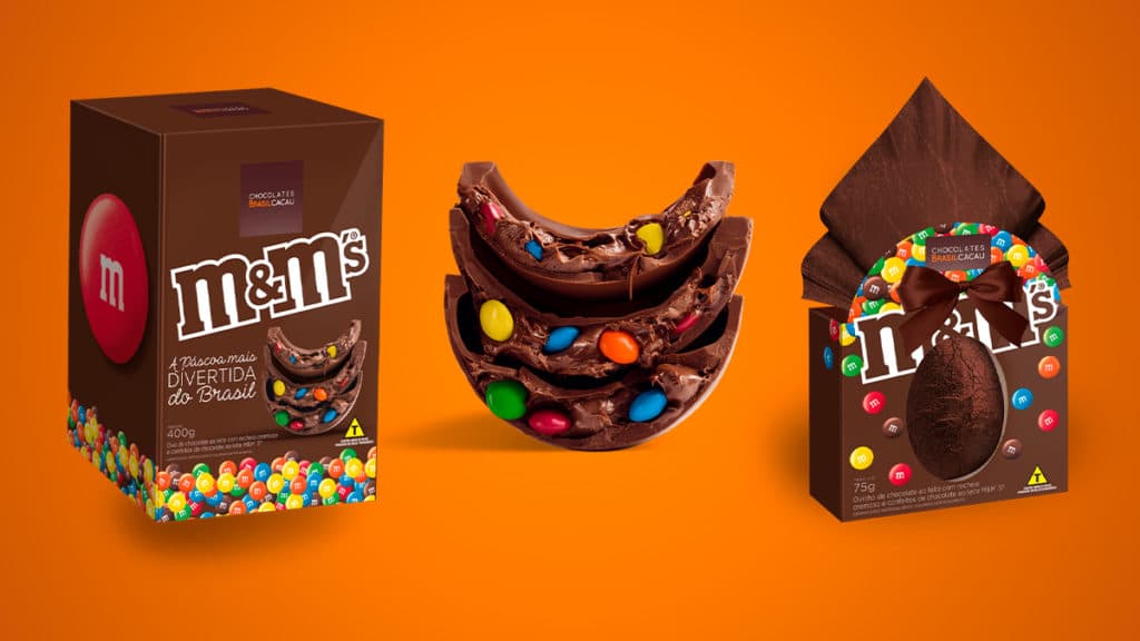 Chocolates Brasil Cacau lança ovo de páscoa trufado M&M's GKPB Geek