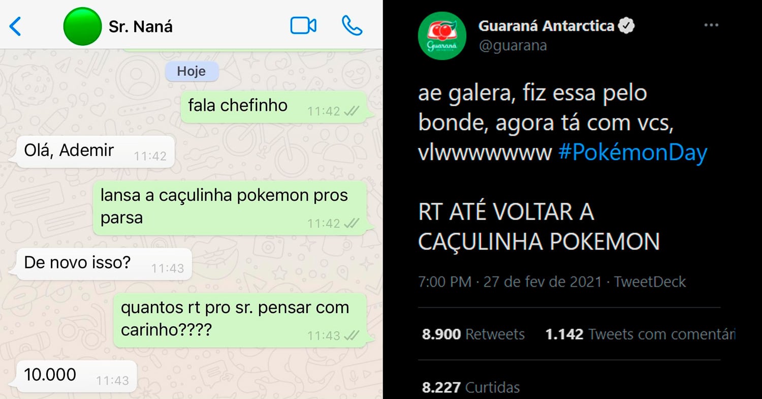 É possível jogar Pokémon Red na imagem de perfil no Twitter