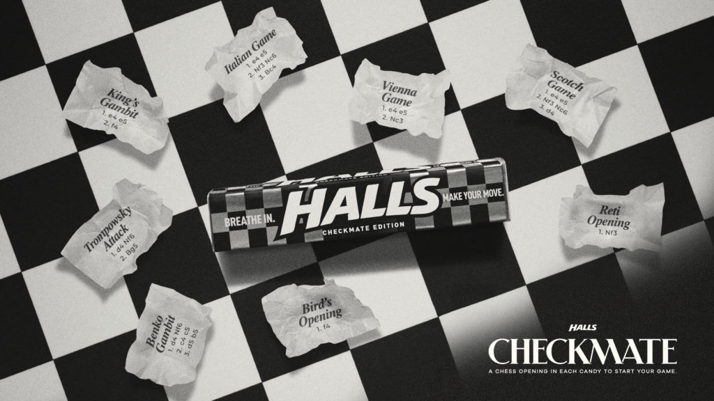 Halls Checkmate é uma edição para os amantes do xadrez - GKPB - Geek  Publicitário