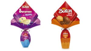 Baton Surpresa Unicórnio e Zero Lactose, ovos de Páscoa da Baton.