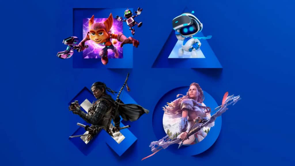Imagens de jogos que fazem parte da retrospectiva de 2020 da PlayStation