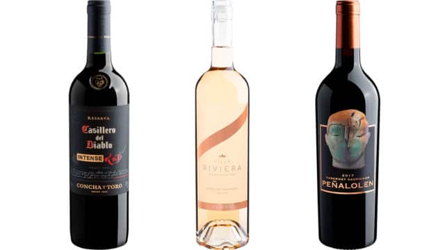 Três garrafas em promoção na Semana de Loucuras de Verão