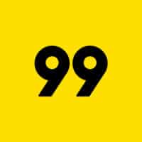 Logo da 99, app de transporte que agora tem categoria exclusiva para mulheres.