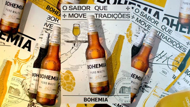 Banner da nova companha da Bohemia com seu novo conceito.