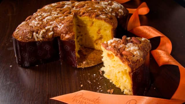 Colomba pascal da Di Cunto para o lançamento de produtos de Páscoa.