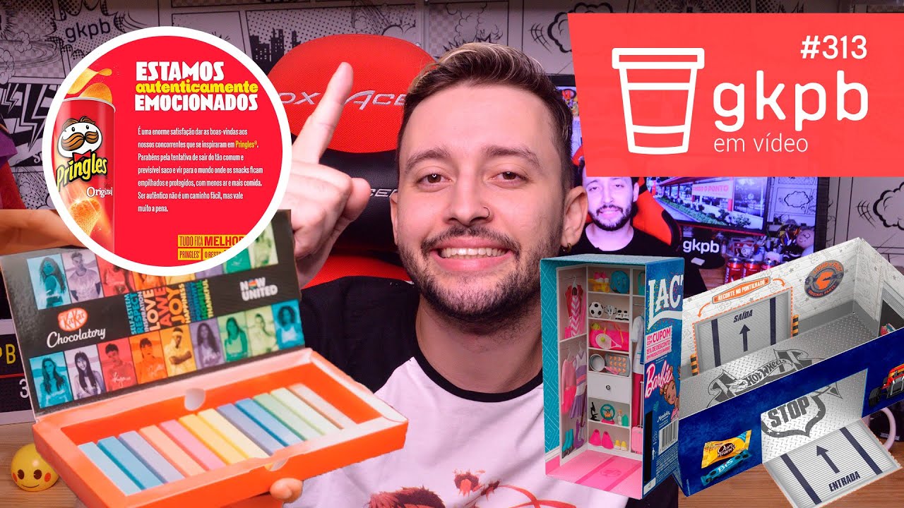 Imagem de destaque Kitkat, Now United, Pringles, Lacta, Mattel, Ruffles, Barbie, Hot Wheels