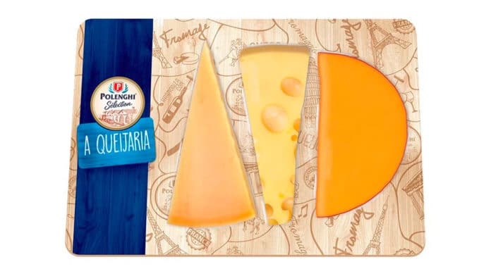 Tábua de queijos da Polenghi.