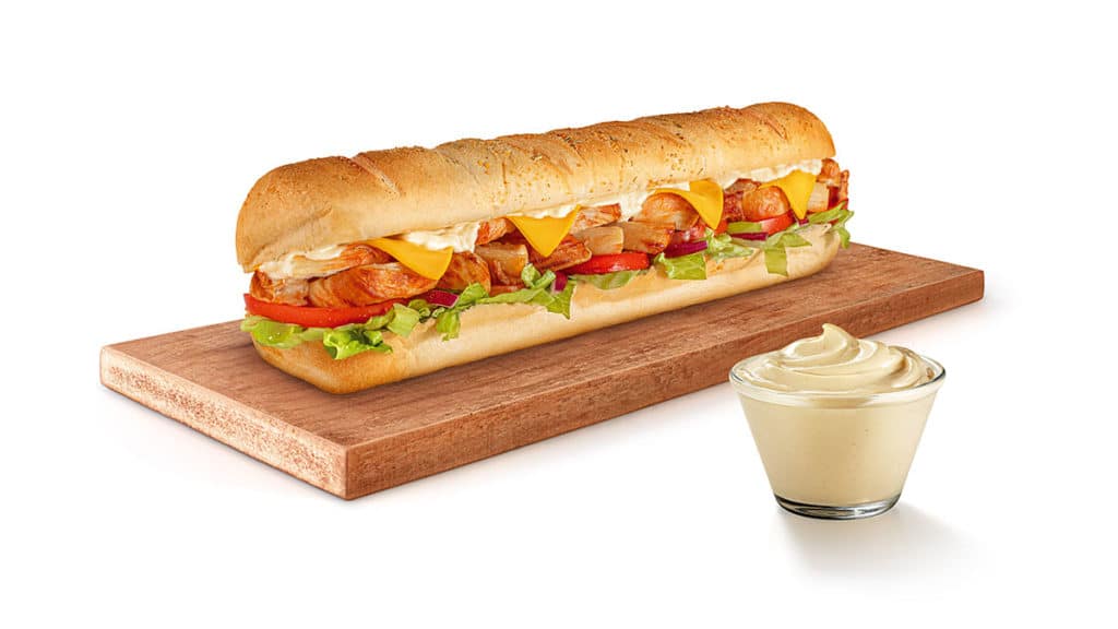 subway-frango-molho-caipira Novo sanduíche da Subway, o Sub Frango Assado com Molho Caipira.