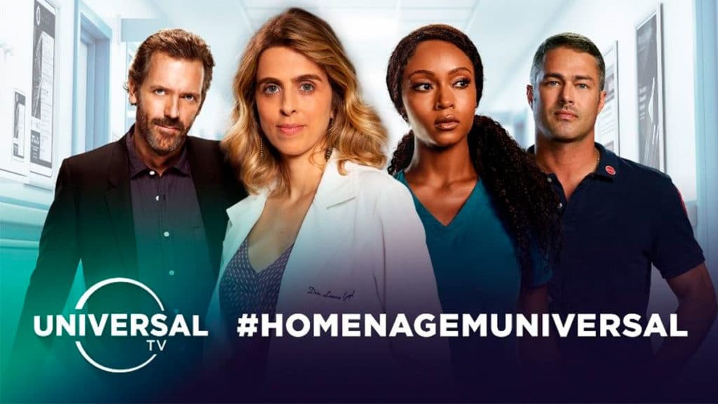 universal-tv-homenagem Banner da Universal TV para a homenagem aos profissionais da saúde.