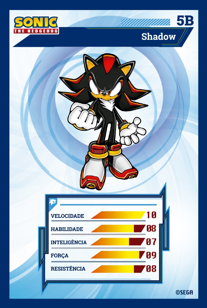 Bob's Play estreia com jogo de cartas do personagem Sonic The Hedgehog