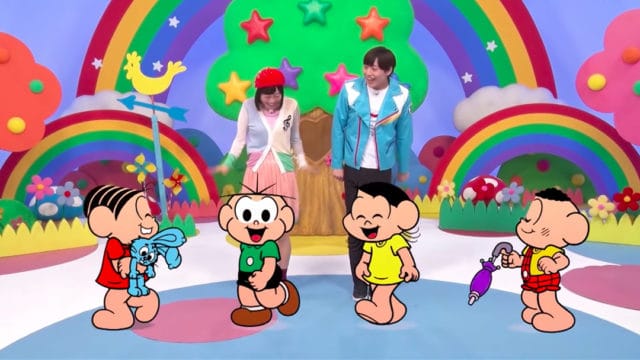 Turma da Mônica no Hapikura.