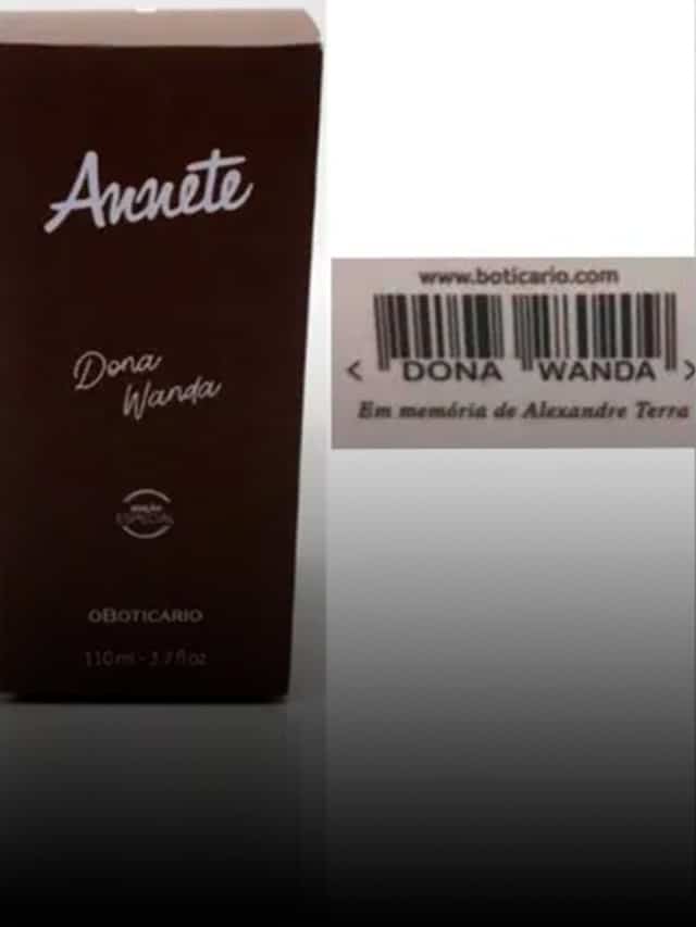 O Boticário relança perfume ‘Annete’ para mãe que perdeu filho com Covid-19