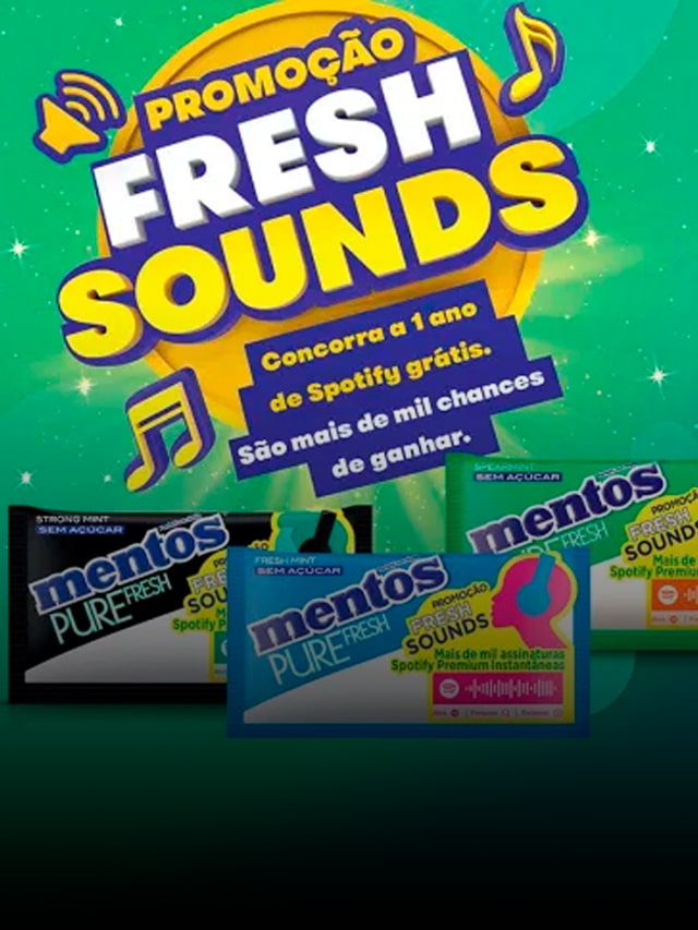 Em promoção, Mentos vai dar um ano de Spotify Premium para consumidores -  GKPB - Geek Publicitário