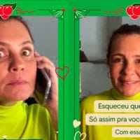 Adriana Esteves para a campanha de Dia das Mães de Guaraná Antarctica.