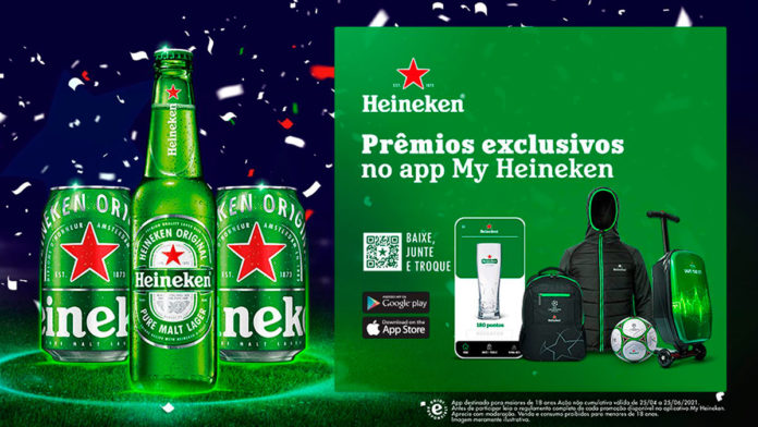 Foto de divulgação para o lançamento do My Heineken.