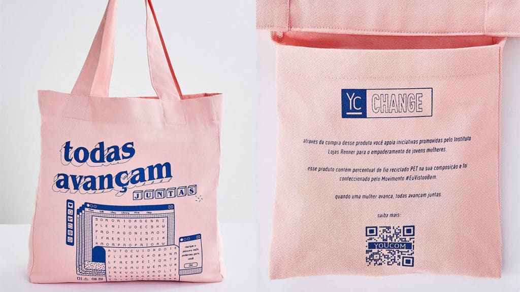 youcom-ecobag Ecobag Todas Avançam Juntas da Youcom.