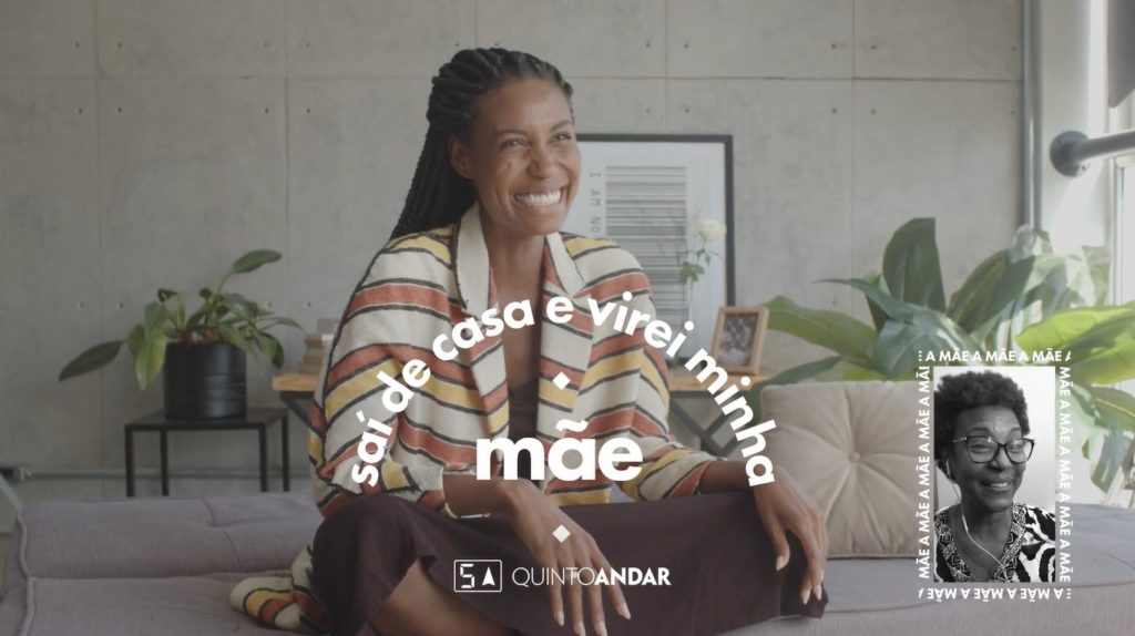 Campanha de Dia das Mães do QuintoAndar.