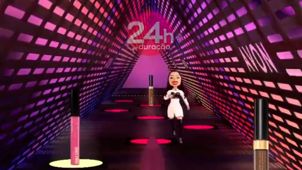 Filtro da Avon com jogo do BBB 21.