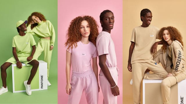Coleção da C&A com a Pantone.