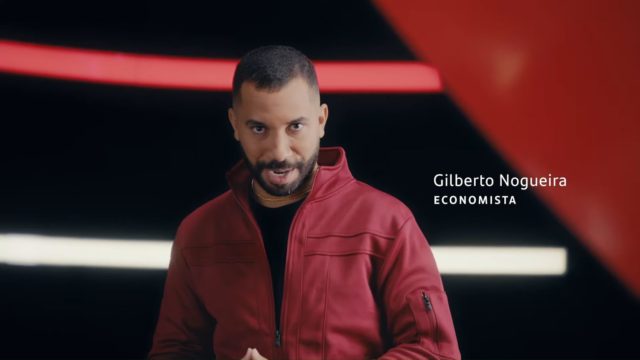 Gil do Vigor no Waze em ação com Santander